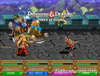 Dungeons & Dragons - Tower Of Doom (940412 Euro) screenshot 2