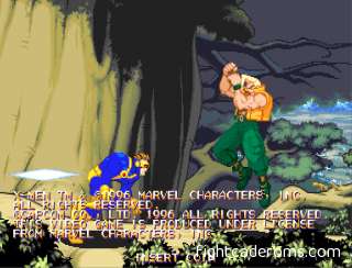 X-Men Vs Street Fighter (961004 Euro) screenshot 2